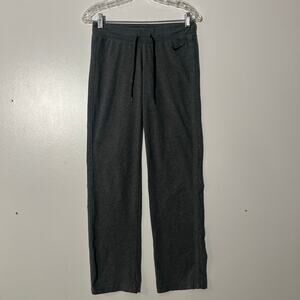 Vintage Nike Gray Slim Straight Leg Casual Sweat Pants Womans Size Small